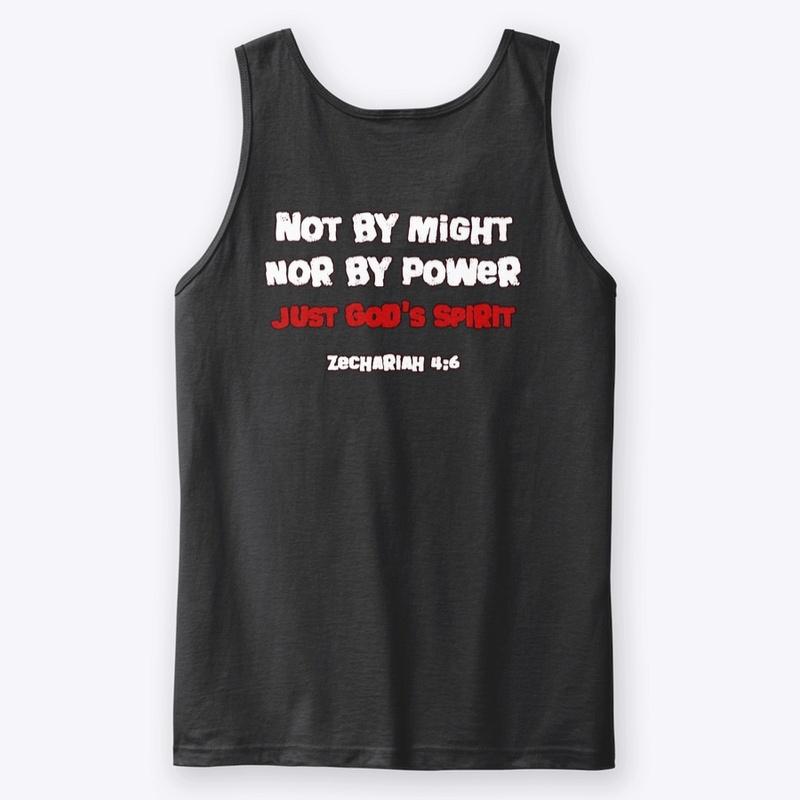 Cross Training Not By Might Tank Top